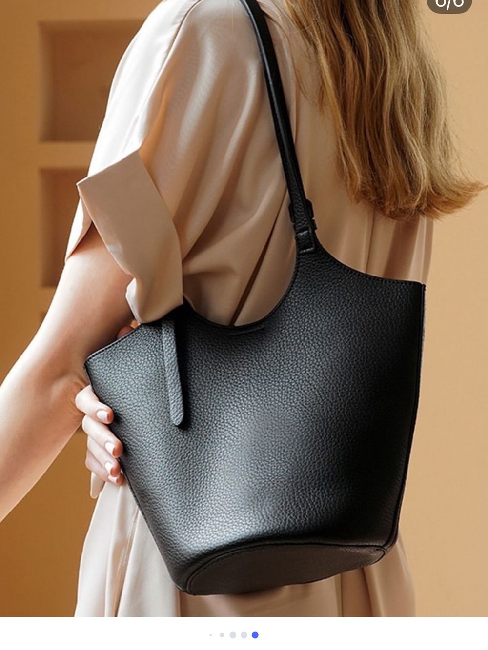 Antik Kraft Pebbled Bucket Bag